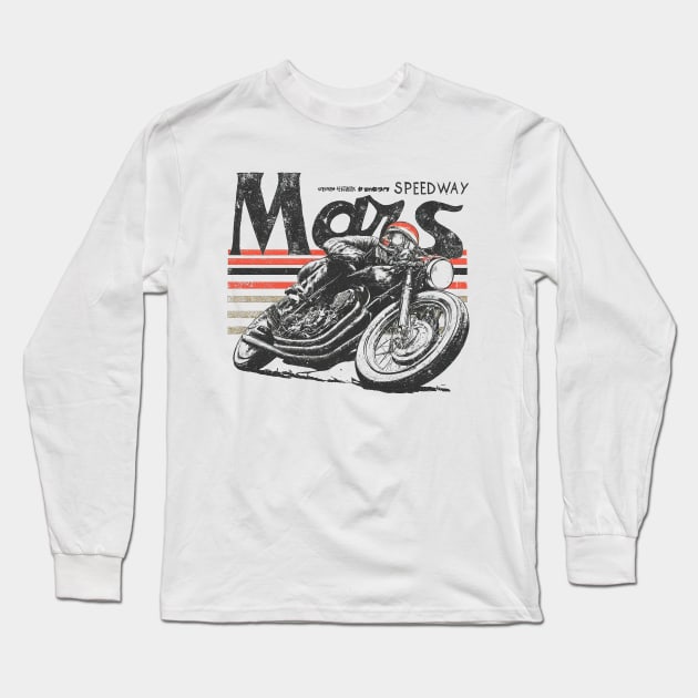 Mars Motor Speedway (1F) Long Sleeve T-Shirt by Mars Motor Speedway
